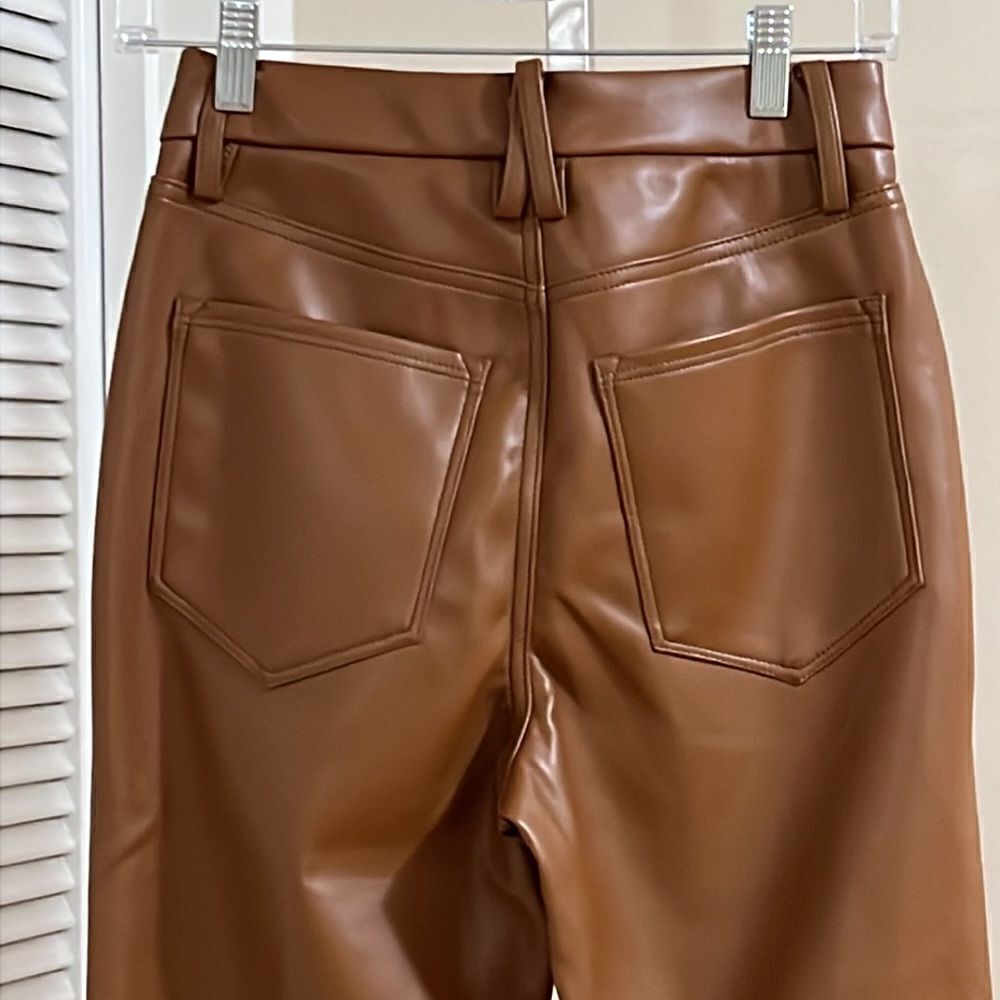 Good American Faux leather pants - Picture 7 of 11